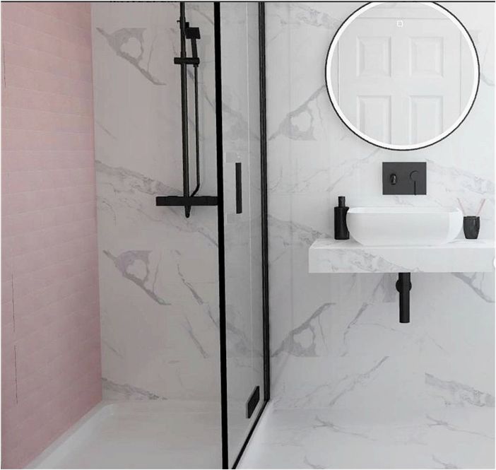 20 великолепных мраморных ванных комнат