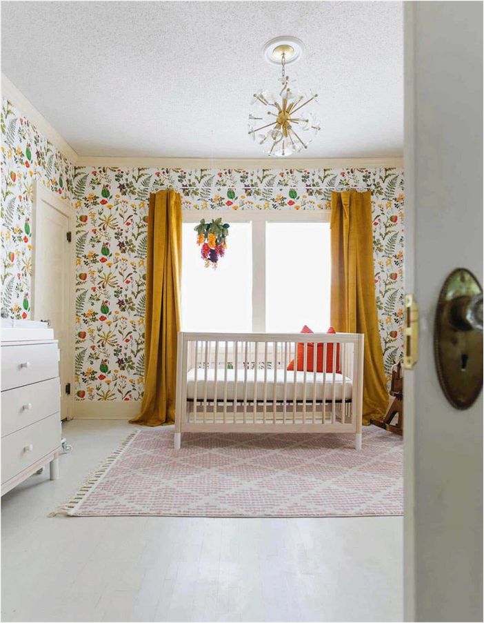27 идей цветочных детских комнат, которые красивы и практичны