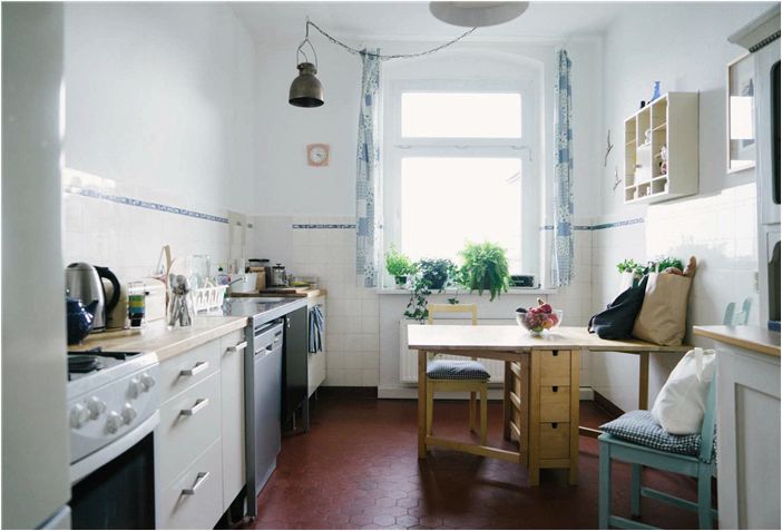 Идеи дизайна для маленьких кухонь
