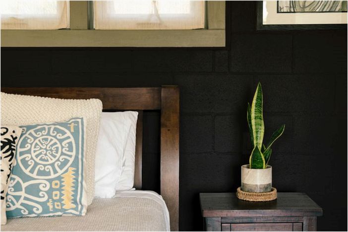 15 идей черного цвета краски для придания драматизма любой комнате
