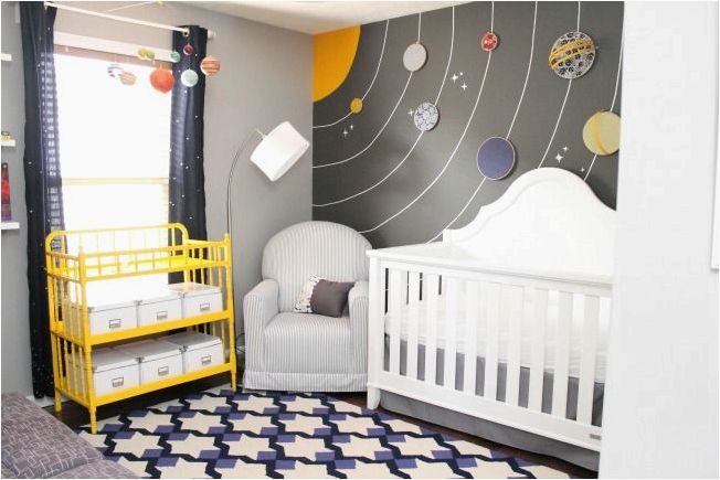 18 детских комнат на космическую тематику