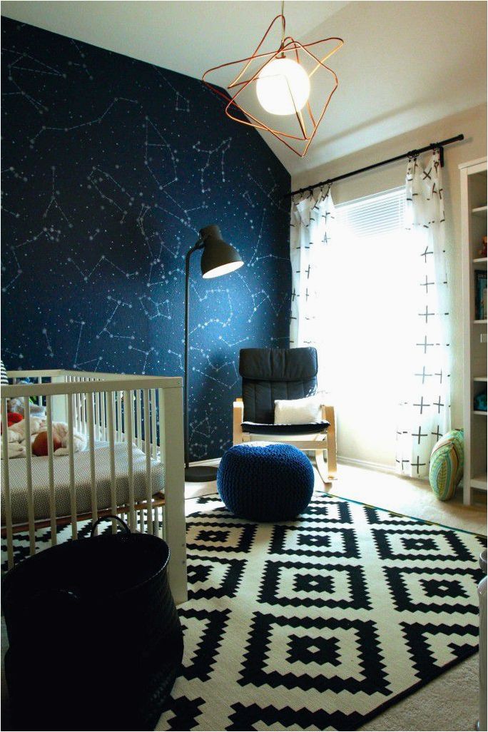18 детских комнат на космическую тематику