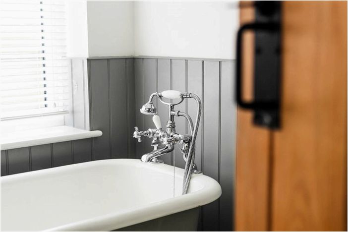 21 Идеи ванных комнат в коттеджах в деревенском стиле