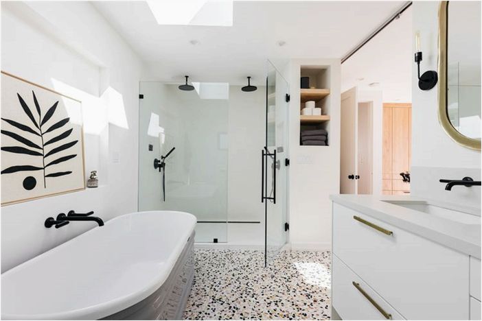 32 причудливых дизайна ванной комнаты
