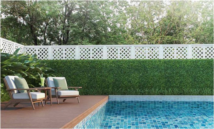26 идей ограждений и барьеров для бассейнов на заднем дворе