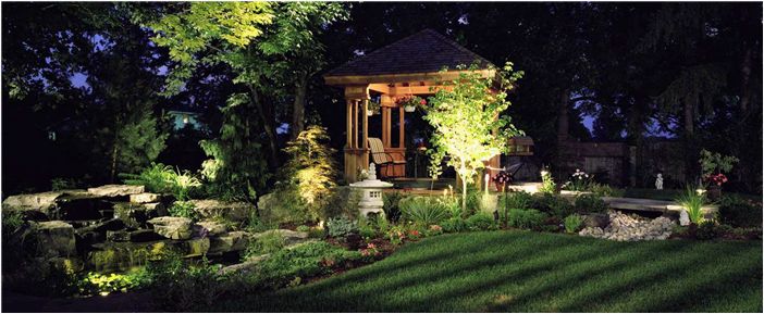 20 идей освещения сада, чтобы ваши растения сияли