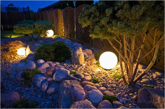 20 идей освещения сада, чтобы ваши растения сияли