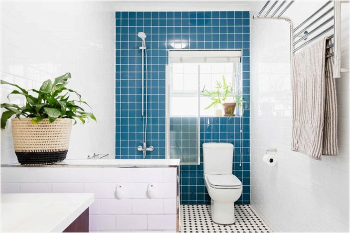 25 голубых ванных комнат, которые расслабят и зарядят вас энергией