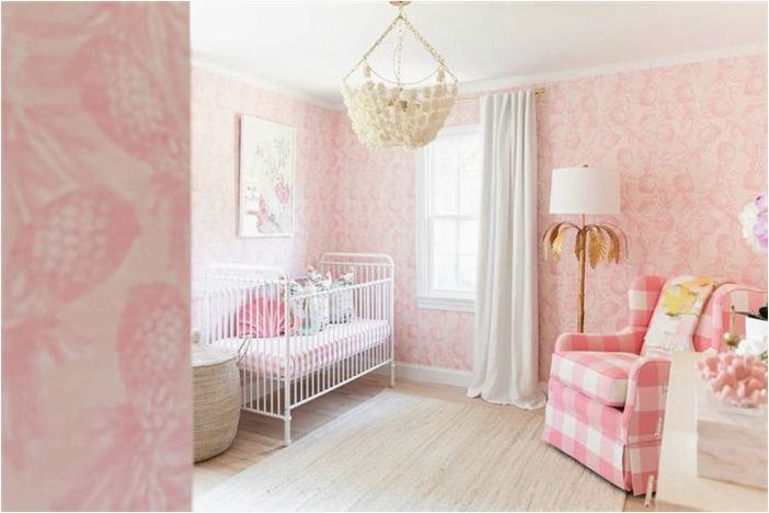 42 Идеи розовой детской комнаты для любого стиля дизайна