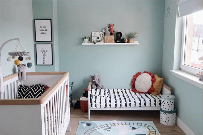 20 красивых идей голубых детских комнат для мальчиков и девочек
