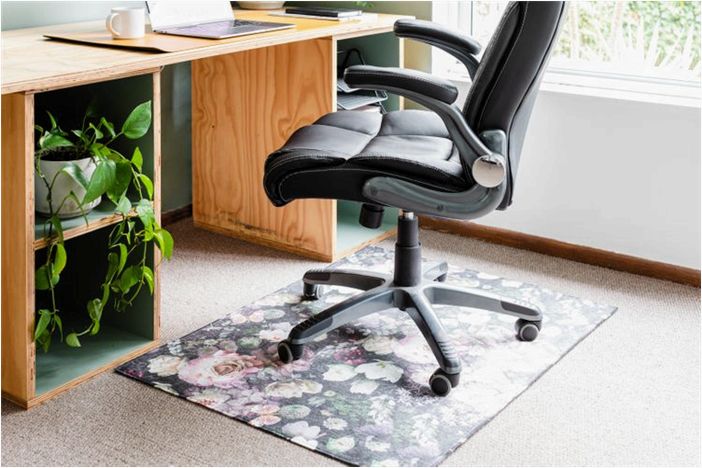 Лучшие коврики для стульев для домашнего офиса с ковровым покрытием