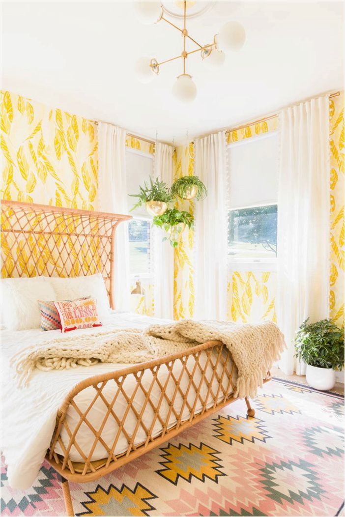 32 идеи цветных спален
