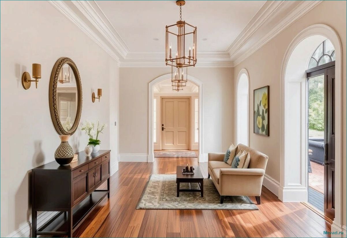 (дизайн, маленькой, прихожей, стильные, решения) Дизайн маленькой прихожей — стильные решения для компактного пространства