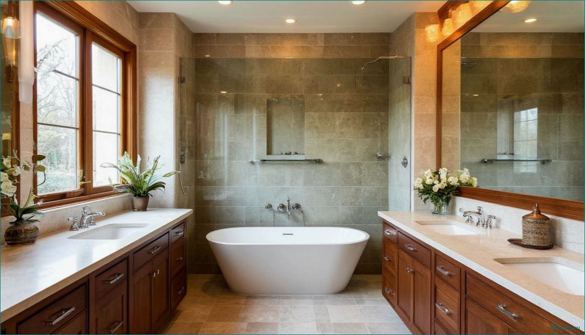 (идеи, стильного, функционального, дизайна, маленькой) Идеи для стильного и функционального дизайна маленькой ванной комнаты