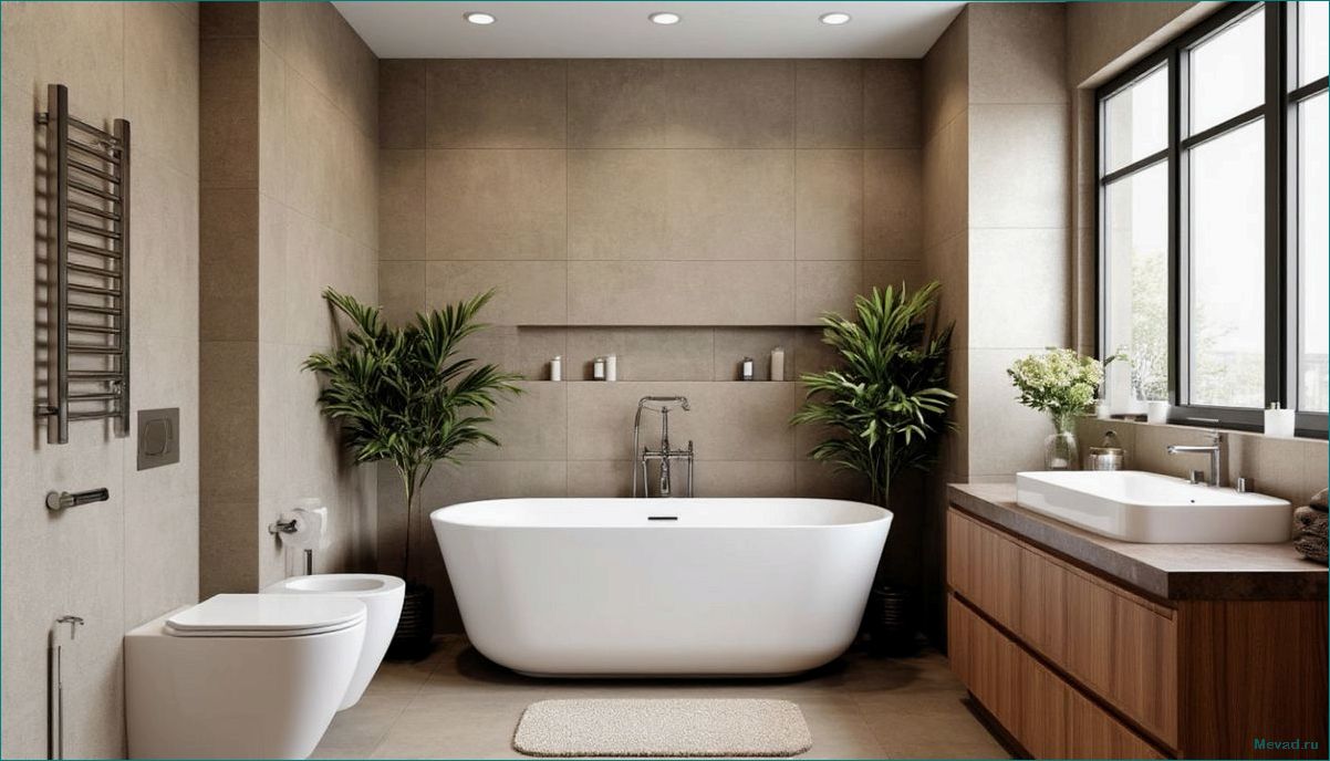 (идеи, стильного, функционального, дизайна, маленькой) Идеи для стильного и функционального дизайна маленькой ванной комнаты