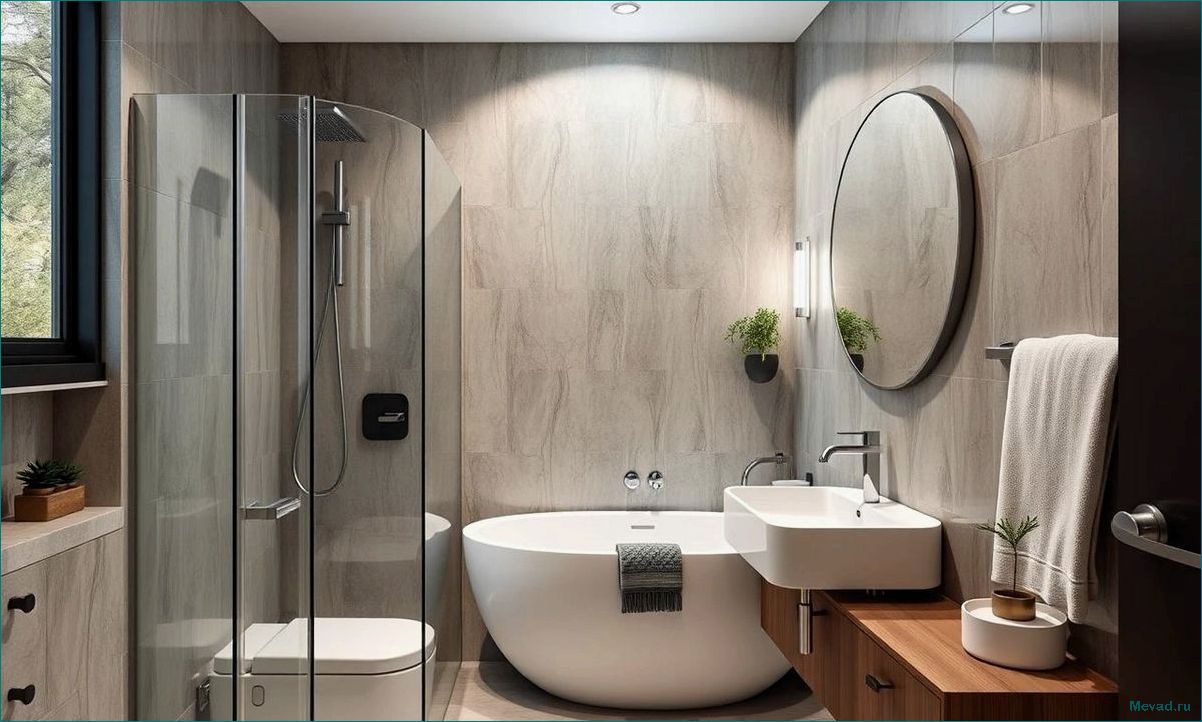 (идеи, советы, стильного, дизайна, маленькой) Идеи и советы для стильного дизайна маленькой ванной комнаты