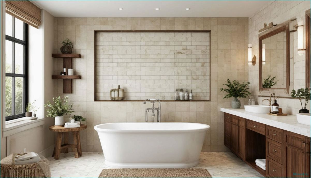 (идеи, советы, стильного, дизайна, маленькой) Идеи и советы для стильного дизайна маленькой ванной комнаты