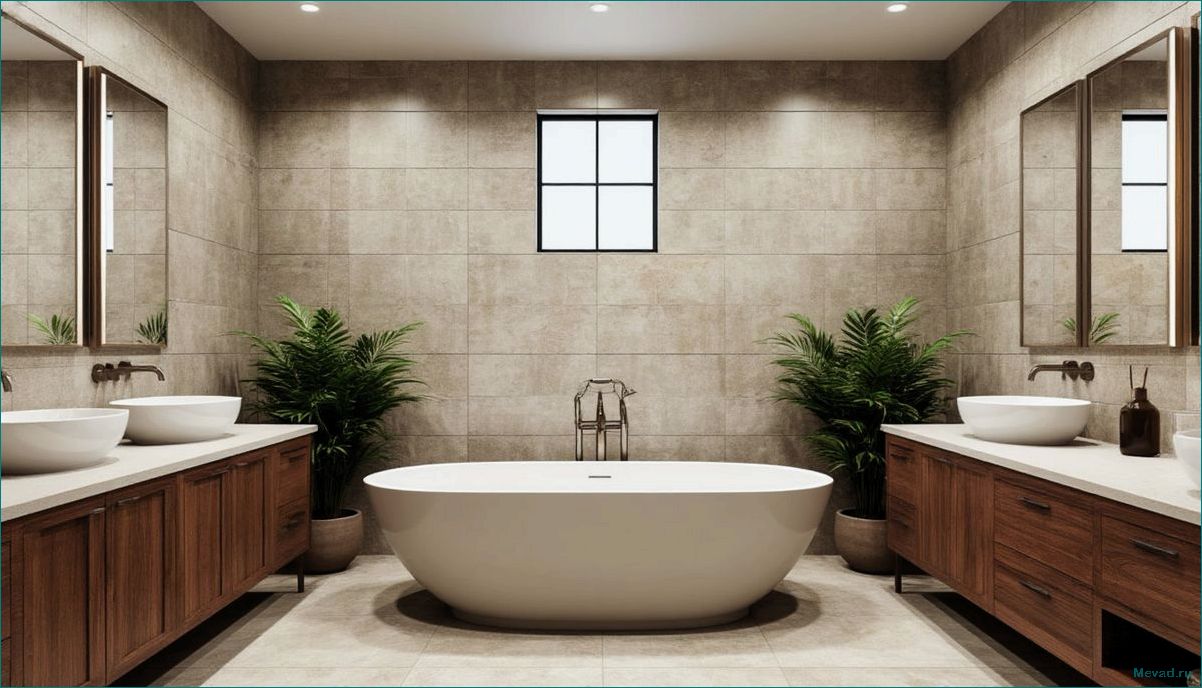 (идеи, советы, стильного, дизайна, маленькой) Идеи и советы для стильного дизайна маленькой ванной комнаты