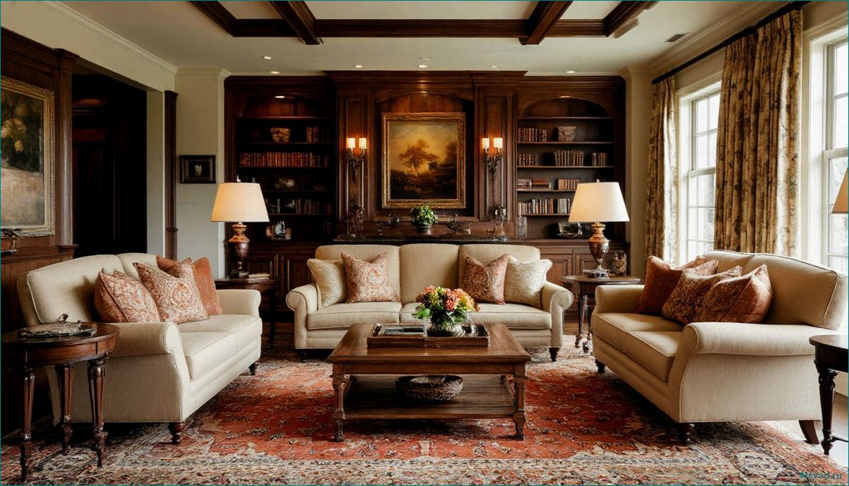 Современные идеи и стили дизайна для уютной гостиной комнаты