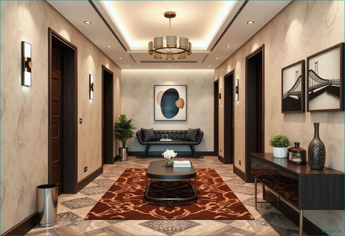 Идеи дизайна для маленькой прихожей с максимальным использованием пространства