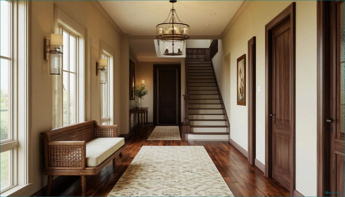 Идеи дизайна для маленькой прихожей с максимальным использованием пространства