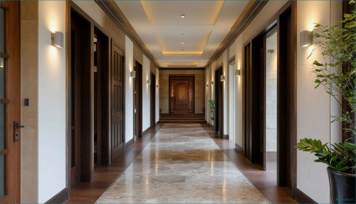 Идеи дизайна для маленькой прихожей с максимальным использованием пространства