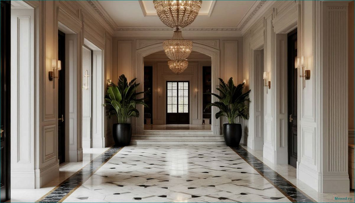 Идеи дизайна для маленькой прихожей с максимальным использованием пространства