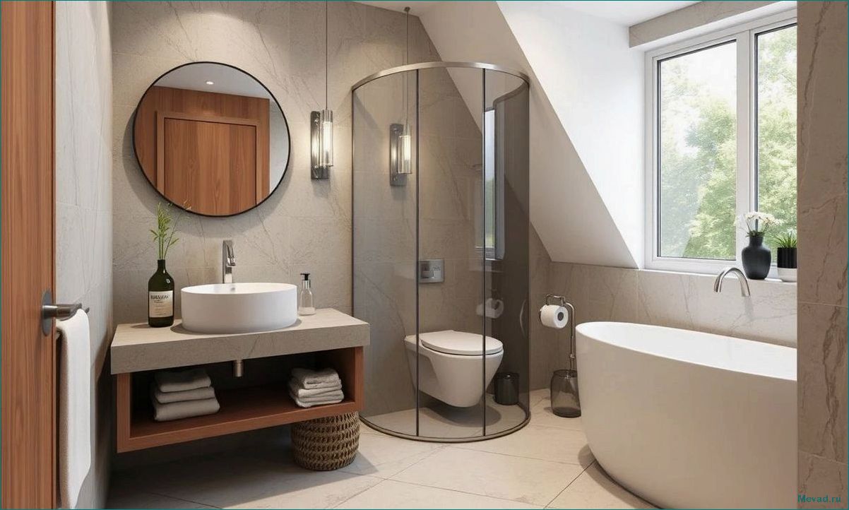 (идеи, дизайна, ванной, комнаты, создать) Идеи для дизайна ванной комнаты чтобы создать стильное и комфортное пространство