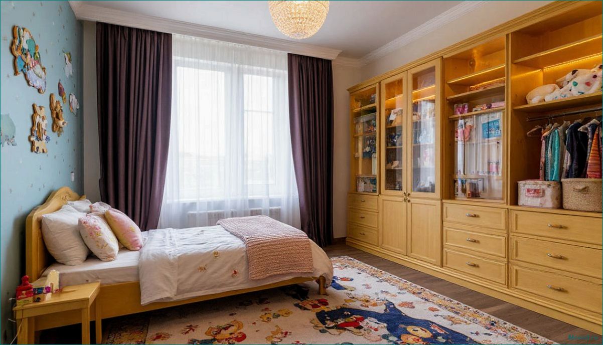 Как организовать пространство в маленькой детской комнате для уюта и функциональности