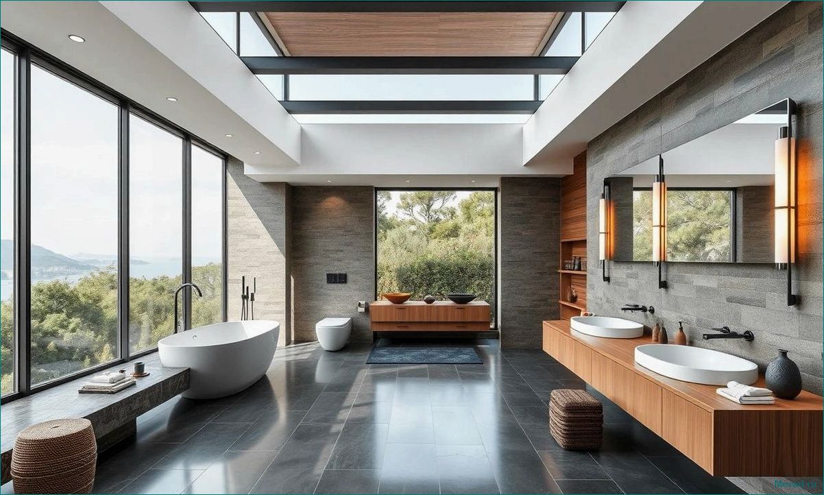 (идеи, стильного, компактного, дизайна, ванной) Идеи для стильного и компактного дизайна ванной комнаты в маленькой квартире