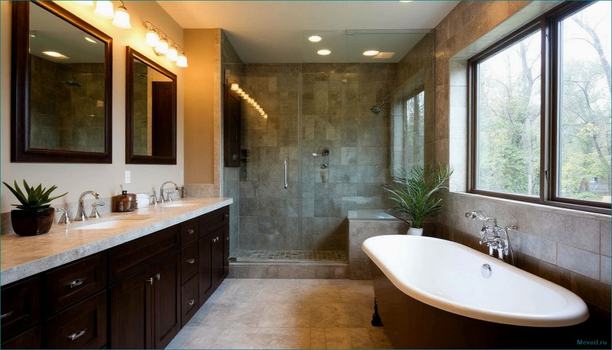 (идеи, стильного, компактного, дизайна, ванной) Идеи для стильного и компактного дизайна ванной комнаты в маленькой квартире