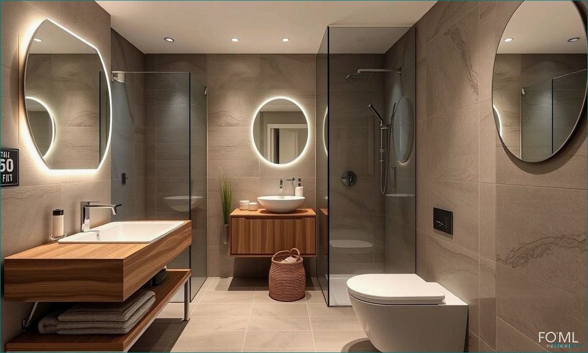 (идеи, дизайна, ванной, комнаты) Идеи для дизайна ванной комнаты которые придадут уют и стиль вашему пространству