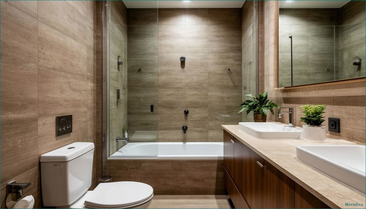 (идеи, дизайна, ванной, комнаты) Идеи для дизайна ванной комнаты которые придадут уют и стиль вашему пространству