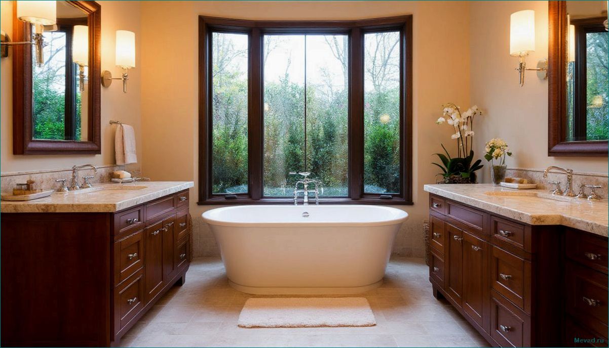 (идеи, дизайна, ванной, комнаты) Идеи для дизайна ванной комнаты которые придадут уют и стиль вашему пространству