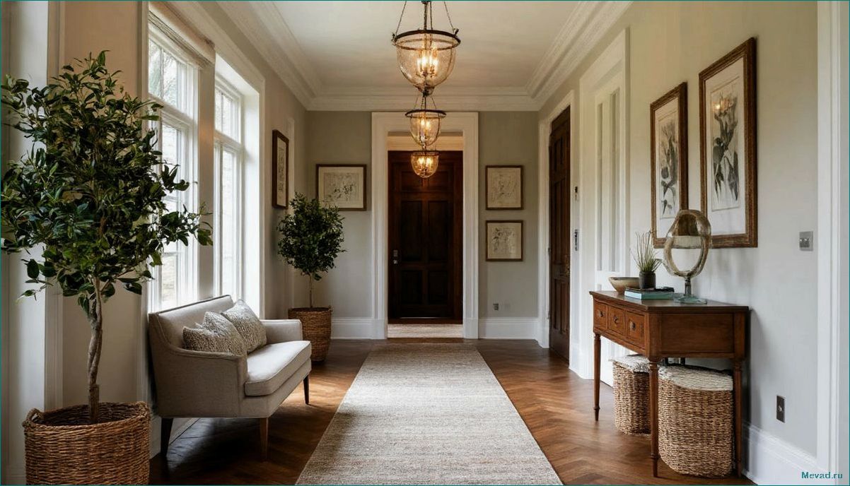 Как оформить узкую прихожую стильным и функциональным дизайном для комфортного пространства