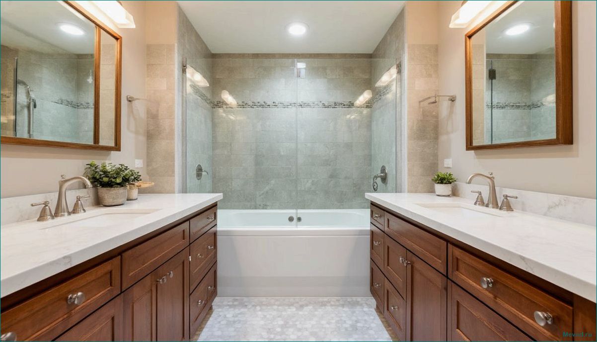 Современные идеи дизайна для ванной комнаты в разных стилях и решениях