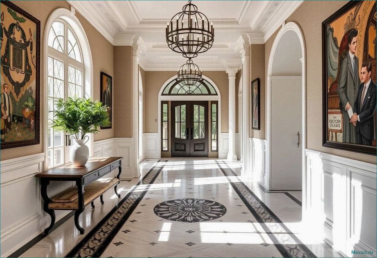 (идеи, стильного, дизайна, интерьера, прихожей) Идеи для стильного дизайна интерьера прихожей с учетом практичности и эстетики