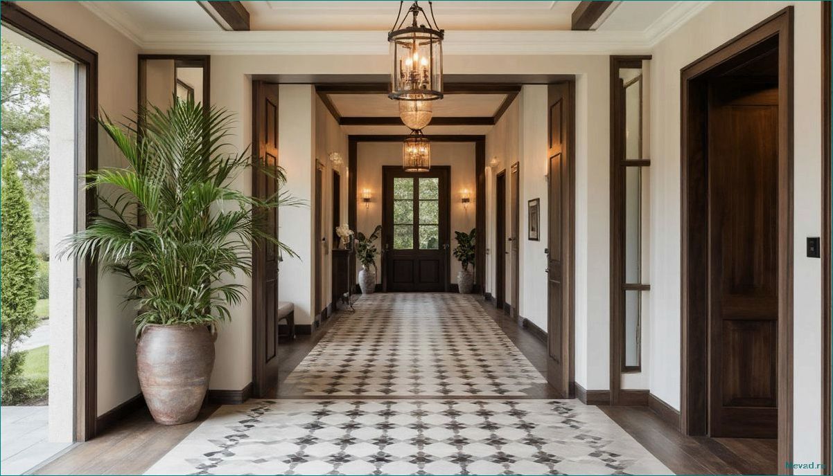 (идеи, стильного, дизайна, интерьера, прихожей) Идеи для стильного дизайна интерьера прихожей с учетом практичности и эстетики