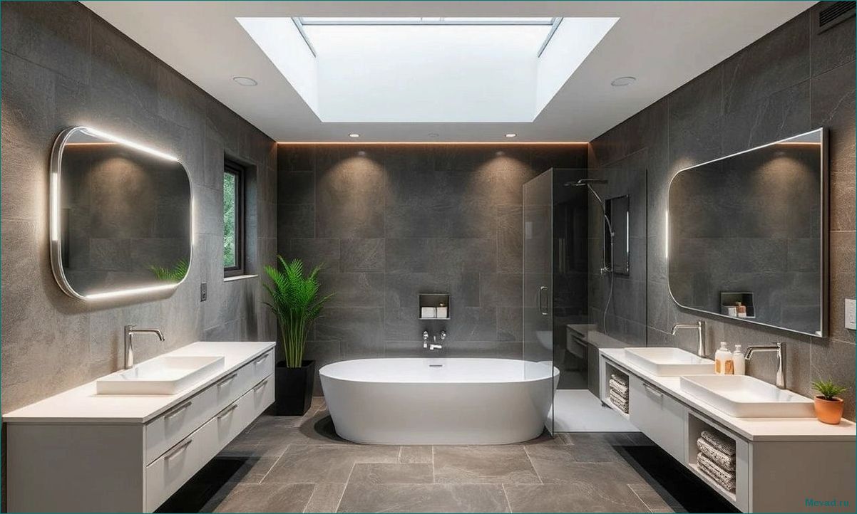 Идеи и тенденции в дизайне ванных комнат для вашего уюта и стиля