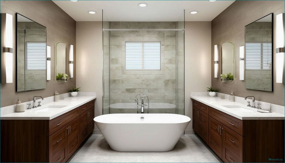 Идеи и тенденции в дизайне ванных комнат для вашего уюта и стиля