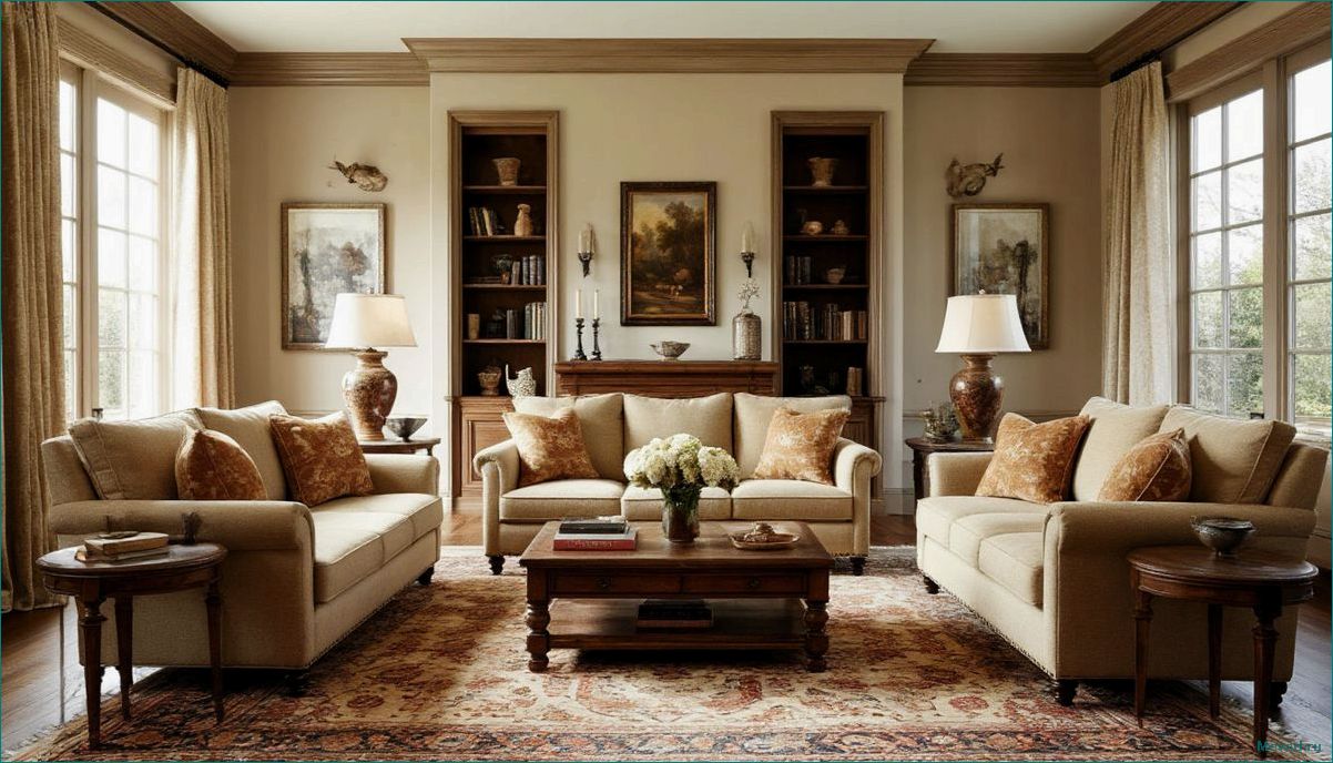 Идеи по оформлению интерьера уютной гостиной для комфортного отдыха