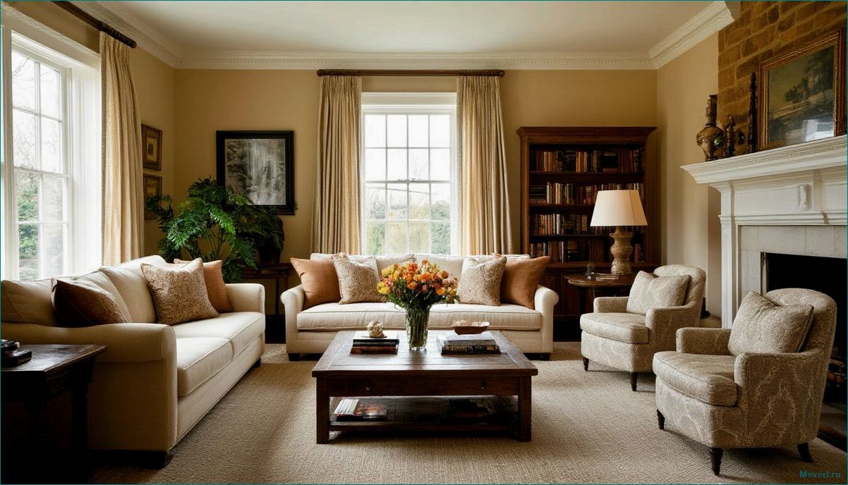 Идеи по оформлению интерьера уютной гостиной для комфортного отдыха